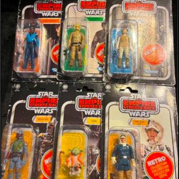 kenner Other - 🔥 Star Wars Lot 6 of Rare Retro action Figures. New